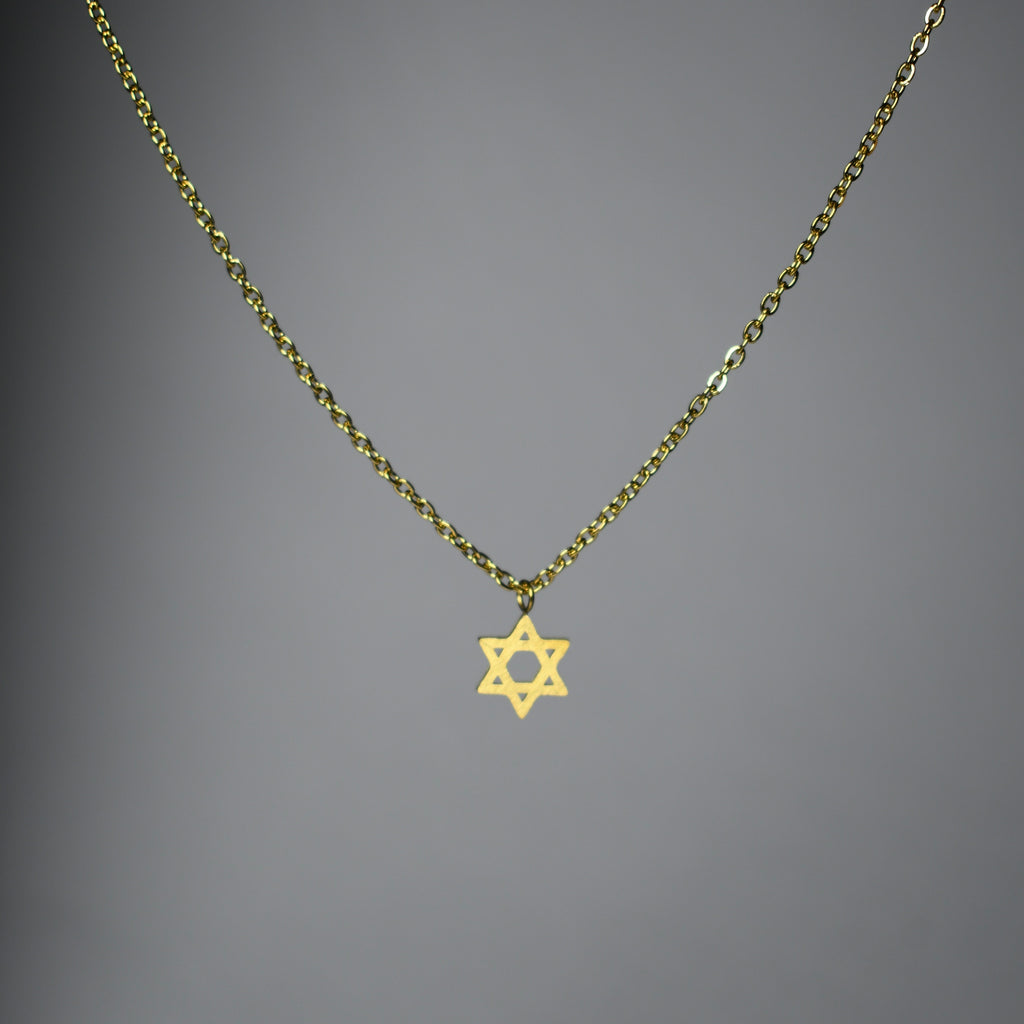 שרשרת מגן דוד זהב