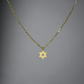 שרשרת מגן דוד זהב