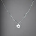 שרשרת מגן דוד כסף