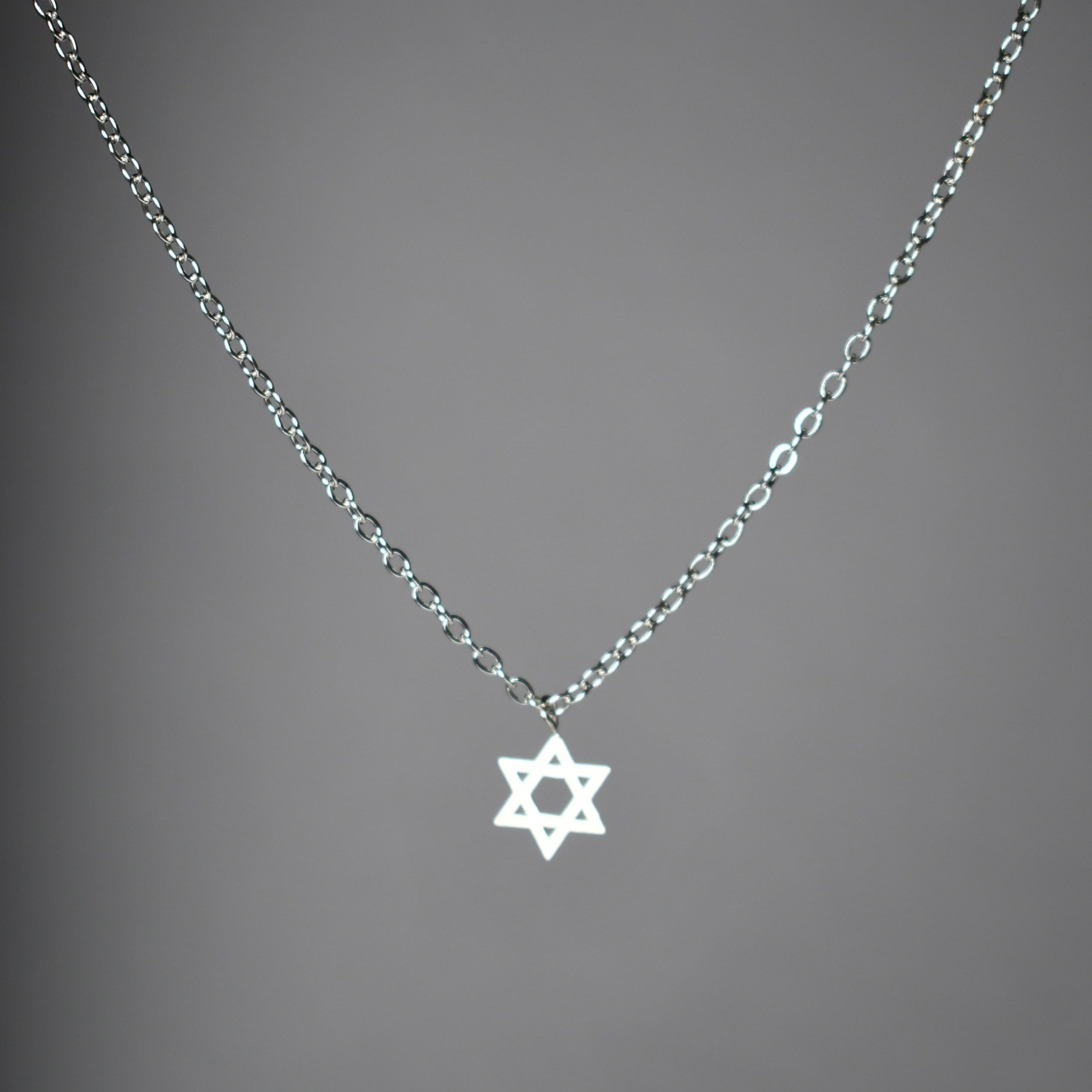 שרשרת מגן דוד כסף